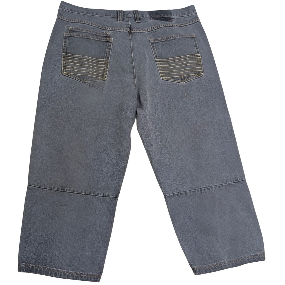 42x26  Fubu Baggy Carpenter Jeans Y2K 2000s Hip Hop Skater Streetwear Denim - Picture 2 of 16